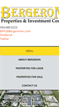 Mobile Screenshot of bergeronland.com